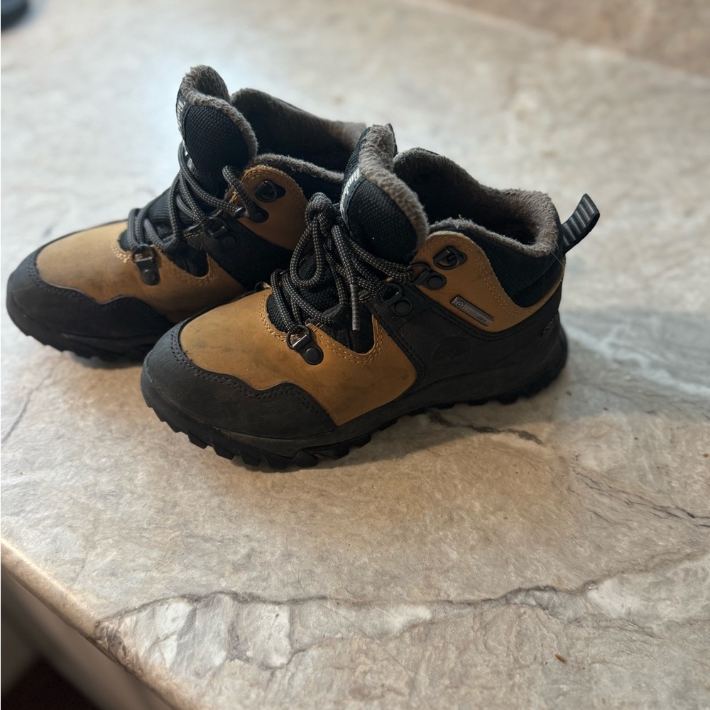 Timberland Kids Brown and Black Boots
